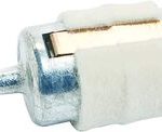FILTRO GASOLINA FELPA P/MOTORES 2 TIEMPOS 3/16" BL6S"