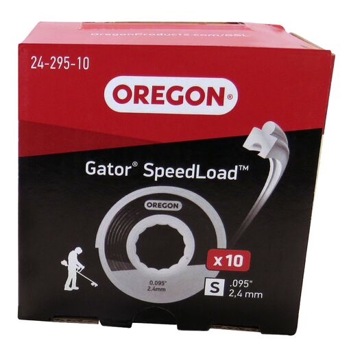 NYLON GATOR SPEEDLOAD .095" PAQ.10PZAS"